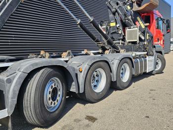 TGS 35.400 8X4-4 BL / Z CRANE + HOOKLIFT